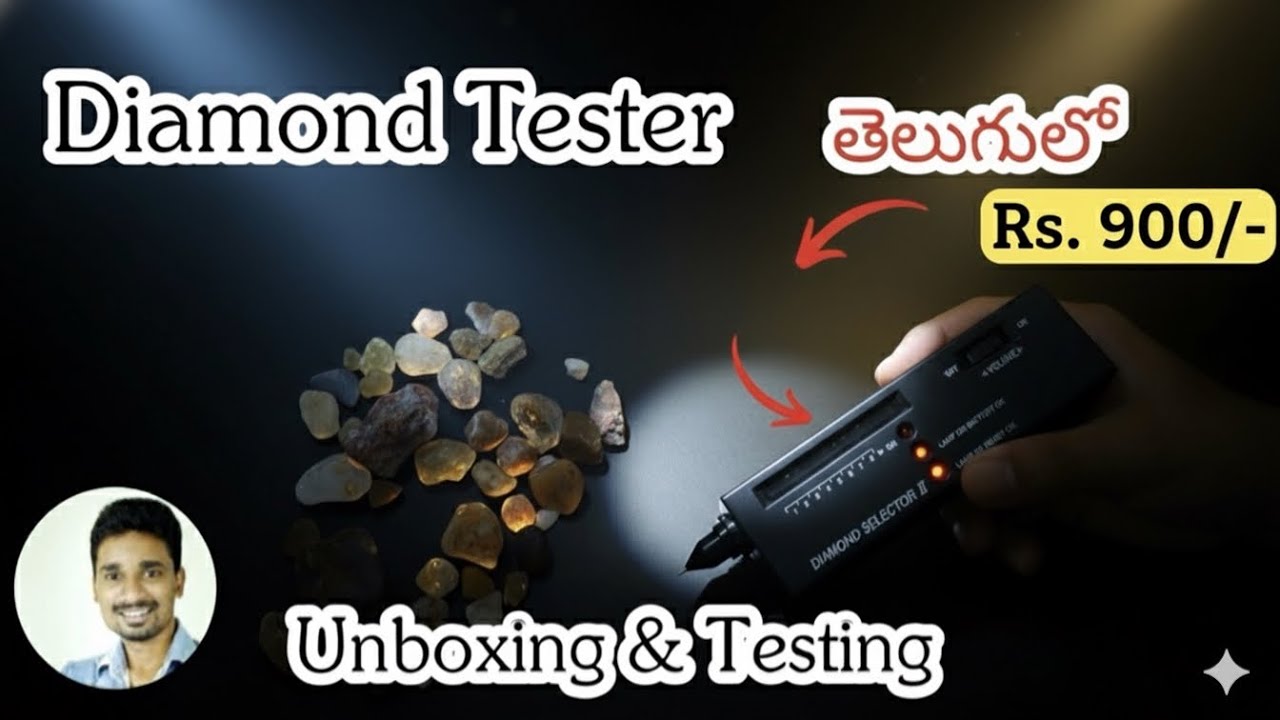 HDE High Accuracy Professional Jeweler Diamond Tester | Diamond Selector lI, L101