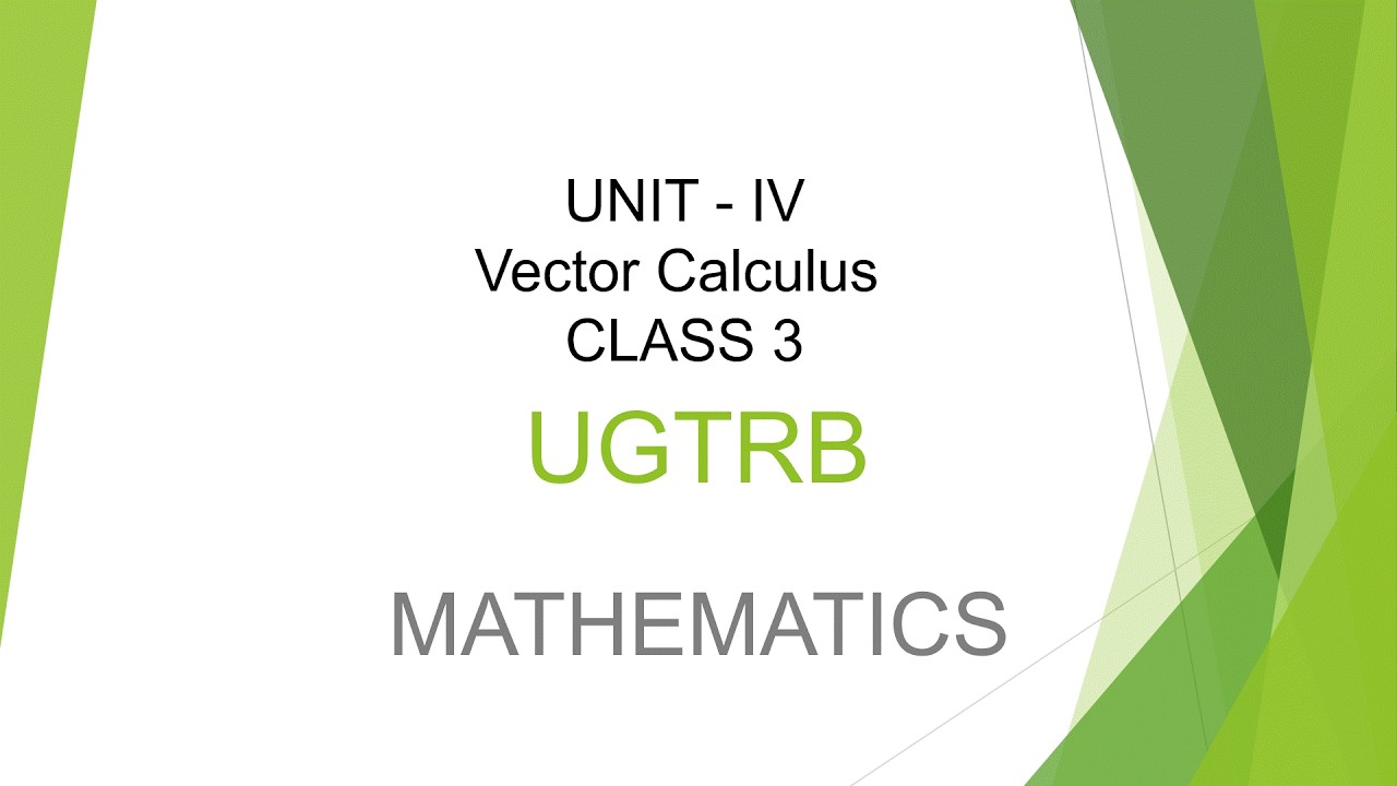 UGTRB Maths  Class 3