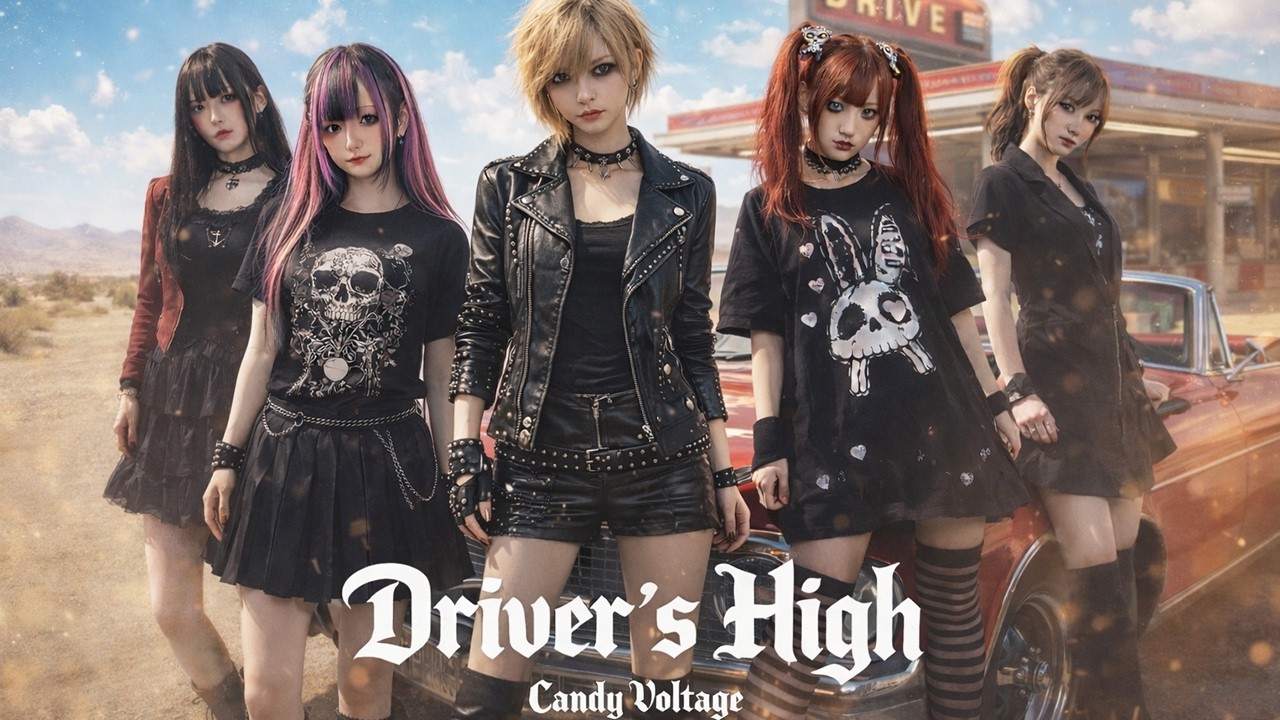 もしもL'Arc〜en〜Cielの「Driver’s High」をガールズロックバンドがアレンジカバーしたら #music #音楽
