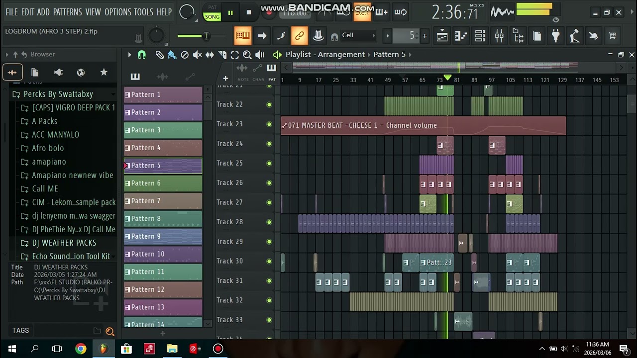 VIDEO LOGDRUM AFRO 3 STEP