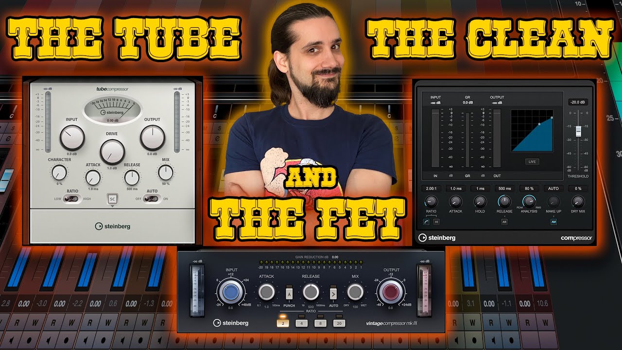 All Cubase Stock Compressors explained- Choose the right tone! 💣💣💣#cubase #compressor