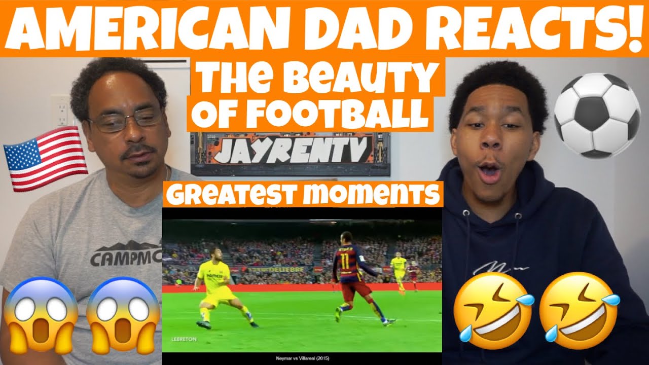 AMERICAN DAD REACTS TO The Beauty of Football - Greatest Moments