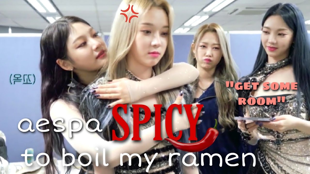 aespa *spicy* moments to watch while procrastinating