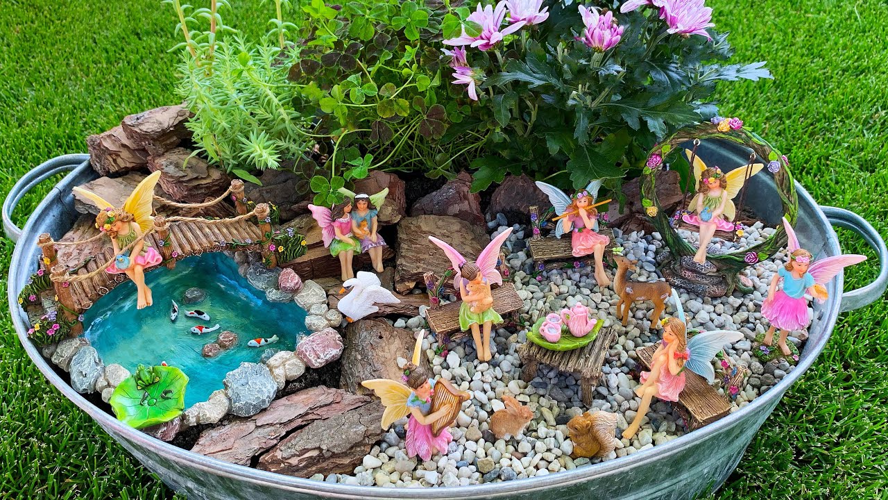 Mood Lab Fairy Garden Sets - example of Use