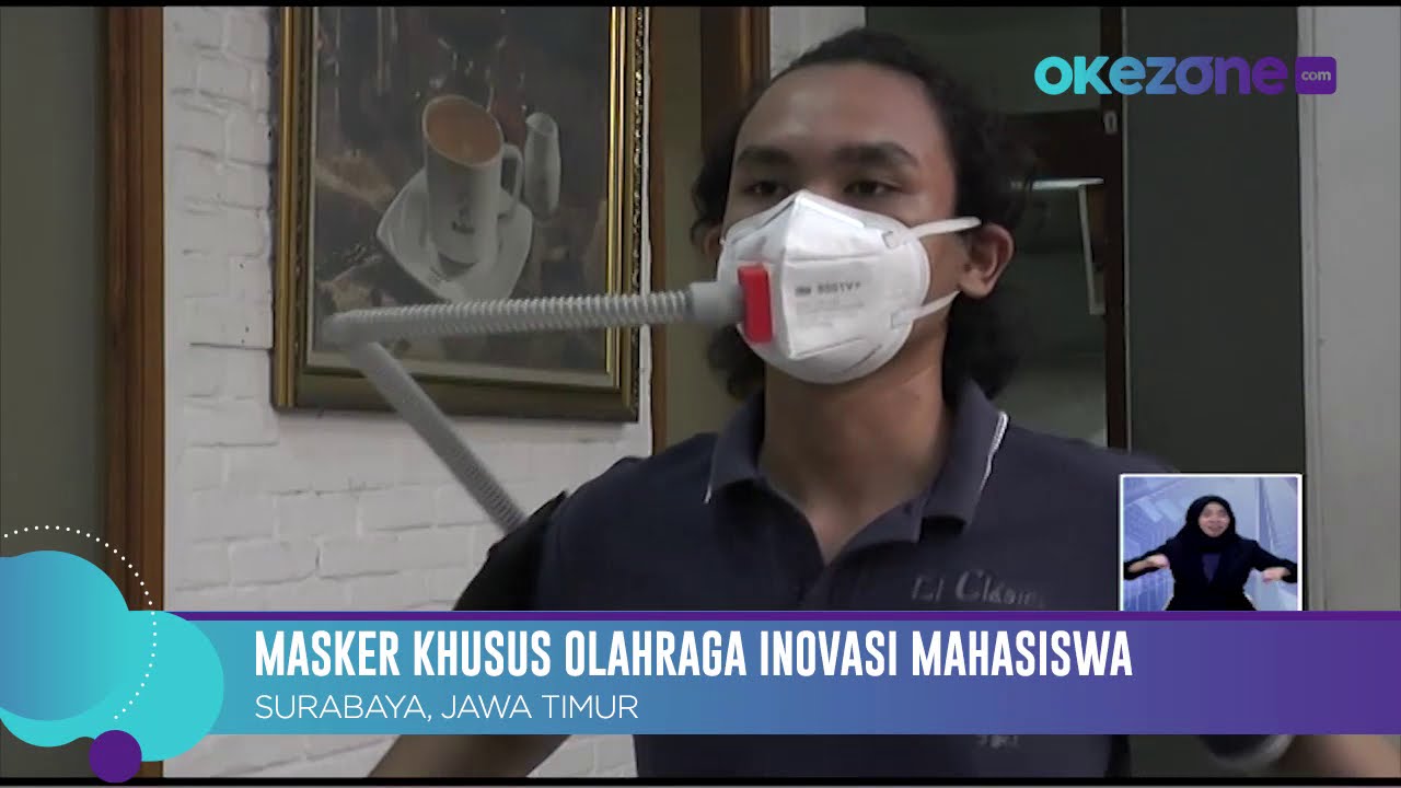 Masker Khusus Olahraga Inovasi Mahasiswa