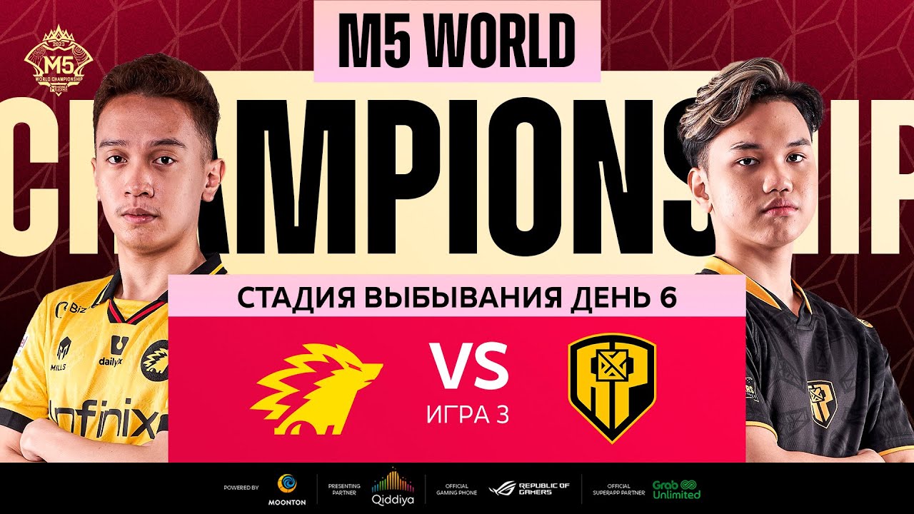 [РУ] M5 ЭТАП ВЫБЫВАНИЯ ДЕНЬ 6 | ONIC vs APBR | Карта 3