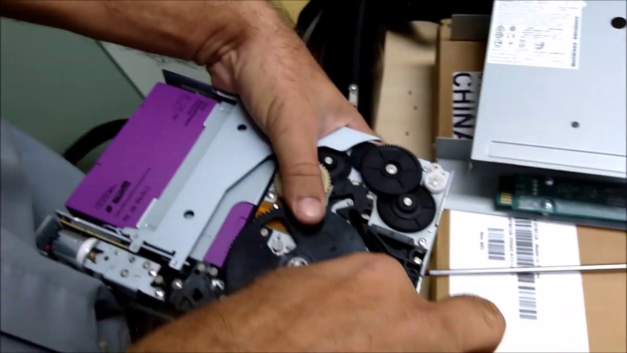 Opening a LTO Tape Drive