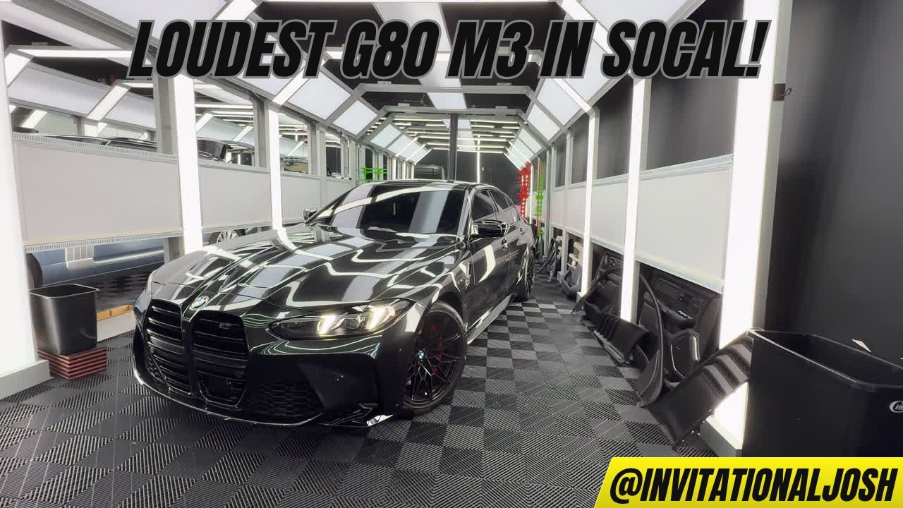 THE LOUDEST G80 M3 IN SOCAL! | 2025 BMW M3 (G80) Competition Build @abc.garage