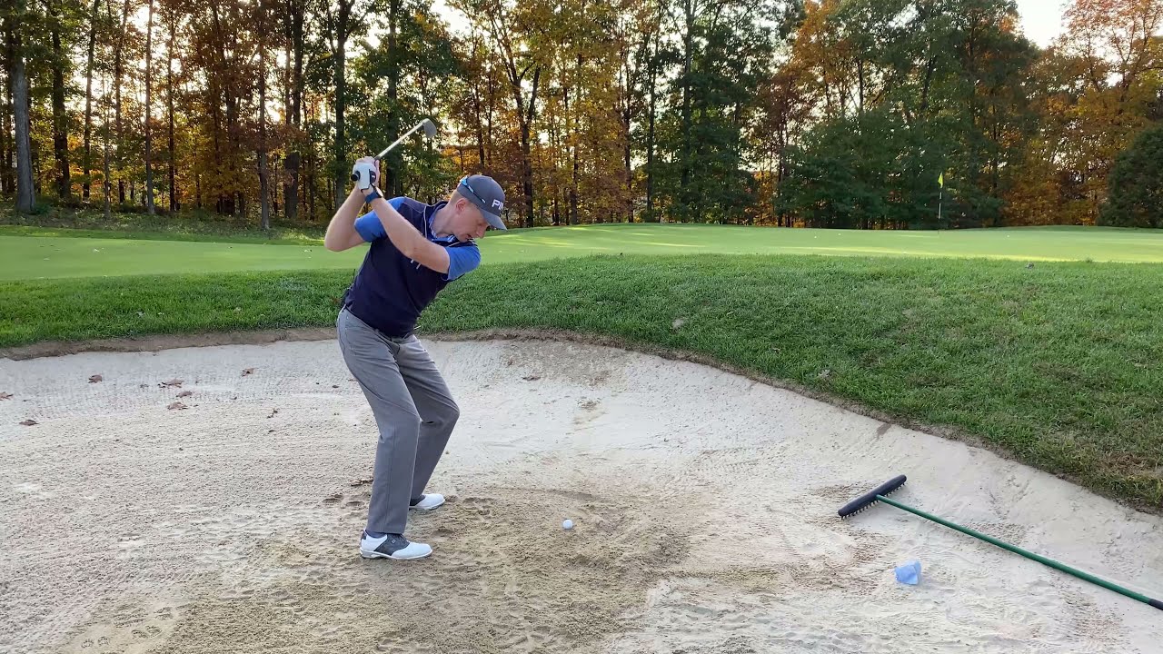 Bunker Practice - The Secret to Hitting Perfect Bunker Shots #golf #golfsecret #golfshorts