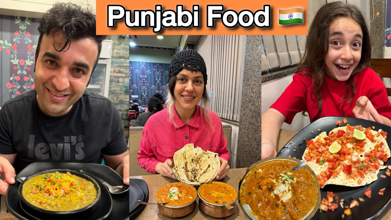 Иностранец впервые пробует пенджабскую еду в Бангалоре, Индия 🇮🇳#punjabi #punjabifood