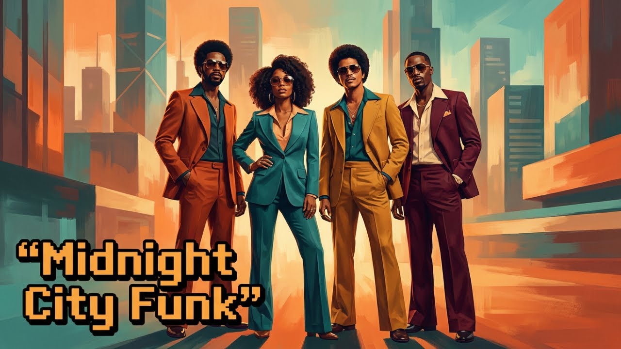 Midnight Urban Soul | Smooth 70s Funk Background Music - UrbanSoulLab