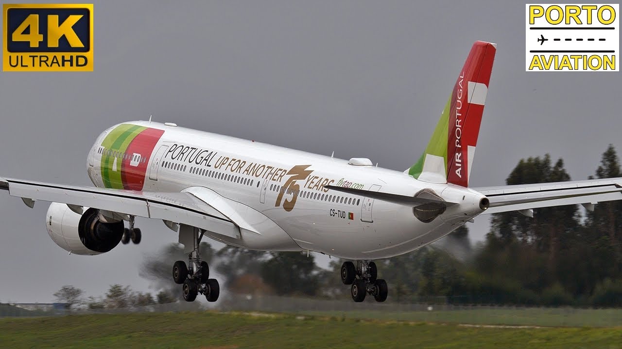 6 Landings at PORTO Airport  |  Runway 17