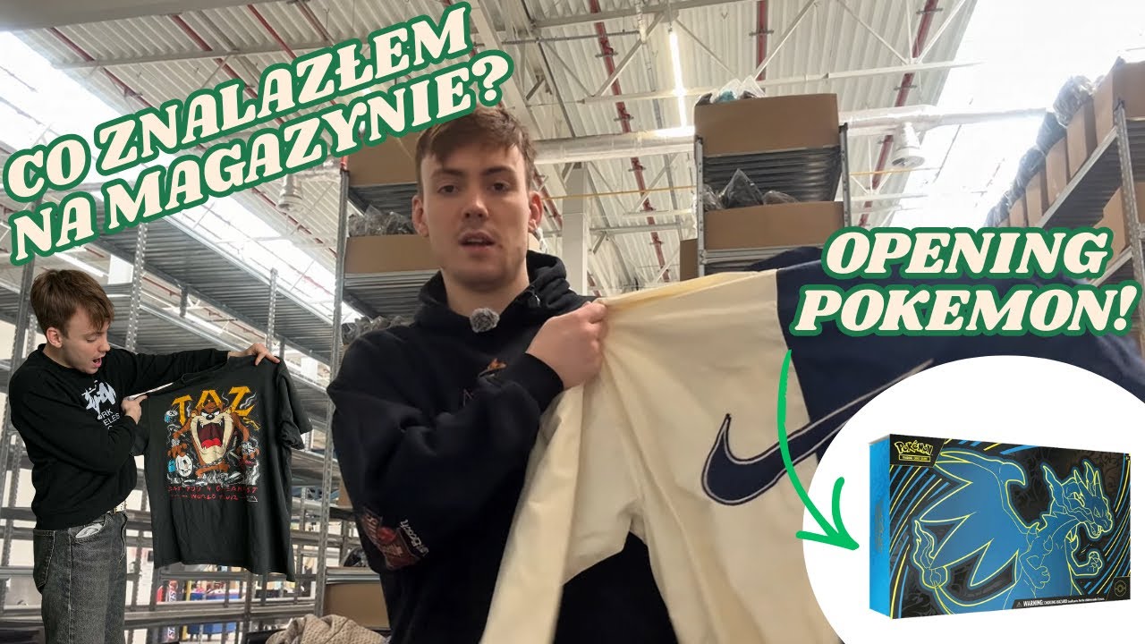 Drop vintage koszulek i opening kart pokemon odc.3