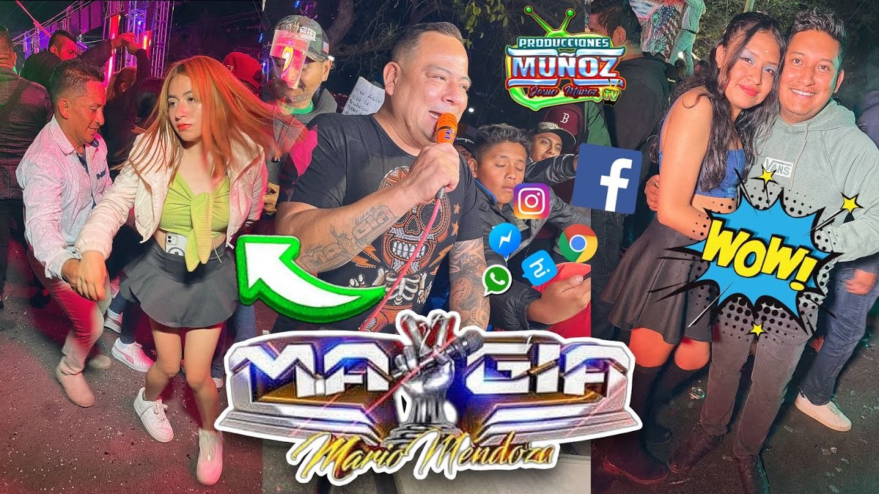 MARIO MENDOZA, SONIDO MAGIA, EL MAGO MAYOR, HIZO BAILAR A MILES DE PERSONAS. TIANGUISMANALCO 2024