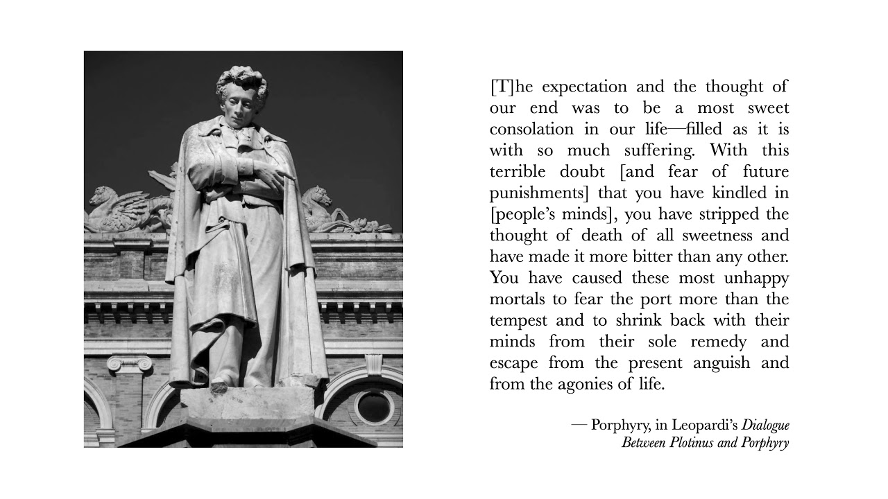 Leopardi on the Doctrine of Hell