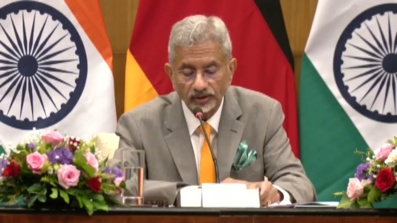 EAM Jaishankar: India–Germany Green Partnership Driving Metro, Energy & Water Projects