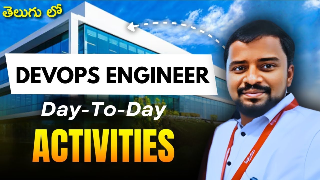 DevOps Engineer Daily Routine in Telugu | Real IT Job Tasks Explained