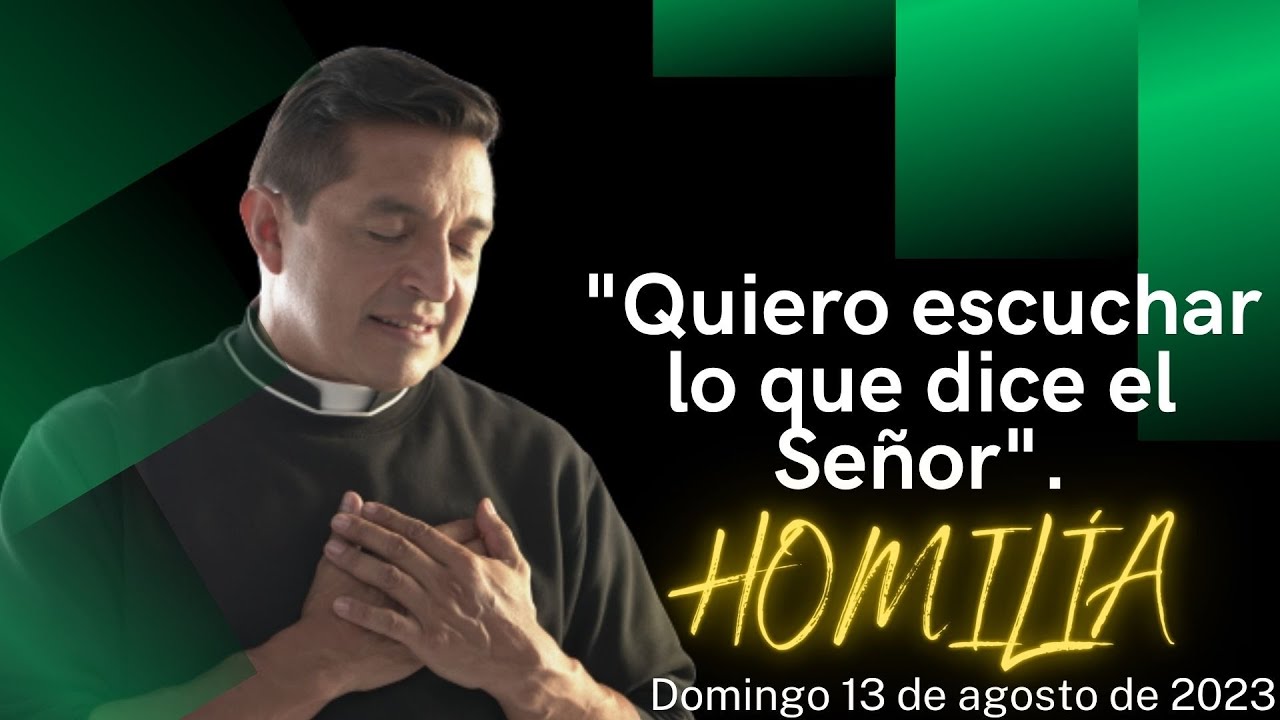 Padre Chucho - Quiero escuchar lo que dice el Señor!