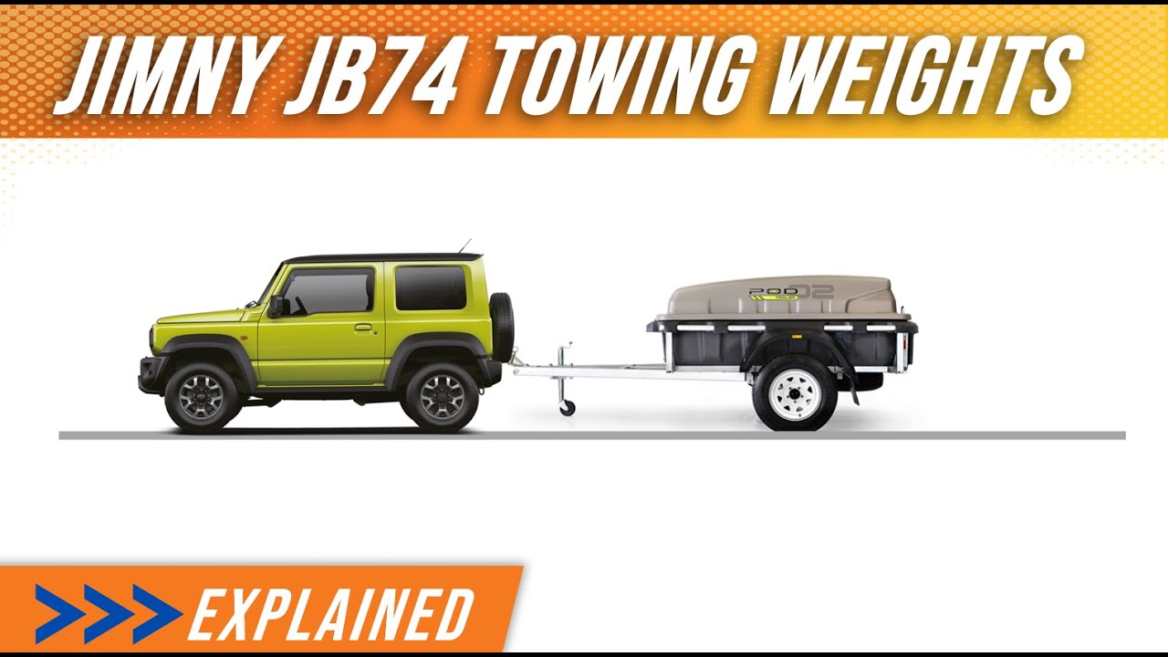 Буксировка с помощью Suzuki Jimny JB74 — вес, который вам нужно знать
