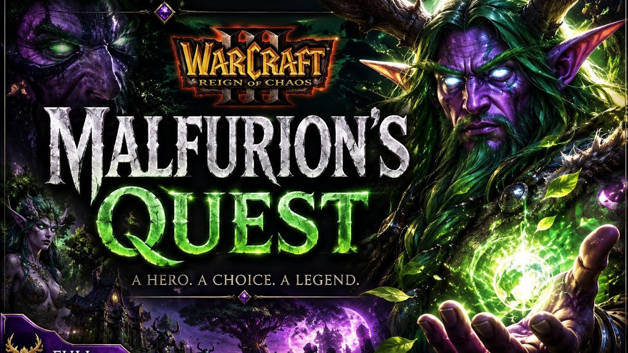 Final Conflicts - Chapter 9 #2 - Malfurion's Quest {Good} Warcraft 3 Custom Campaign Playthrough #21
