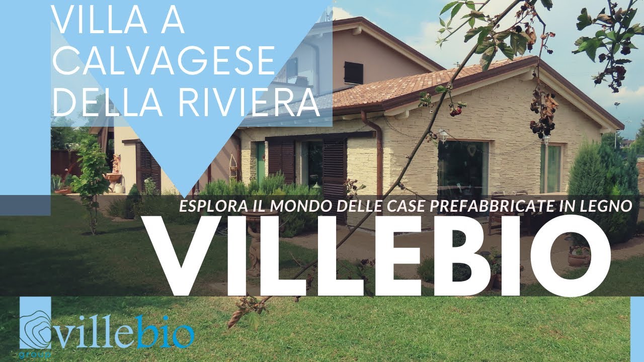 VILLEBIO -  la casa prefabbricata in legno  di  Calvagese della Riviera (BS)