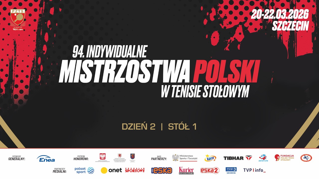 94. Indywidualne Mistrzostwa Polski | Szczecin | Dzień 2 | St&oacute;ł 1