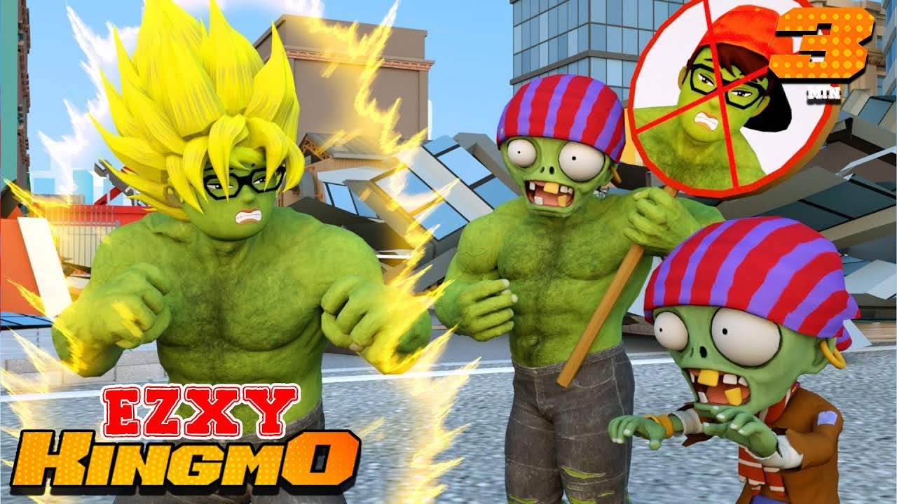 Scary Teacher 3D Hero Saiyan NickHulk vs Zombie Protect City