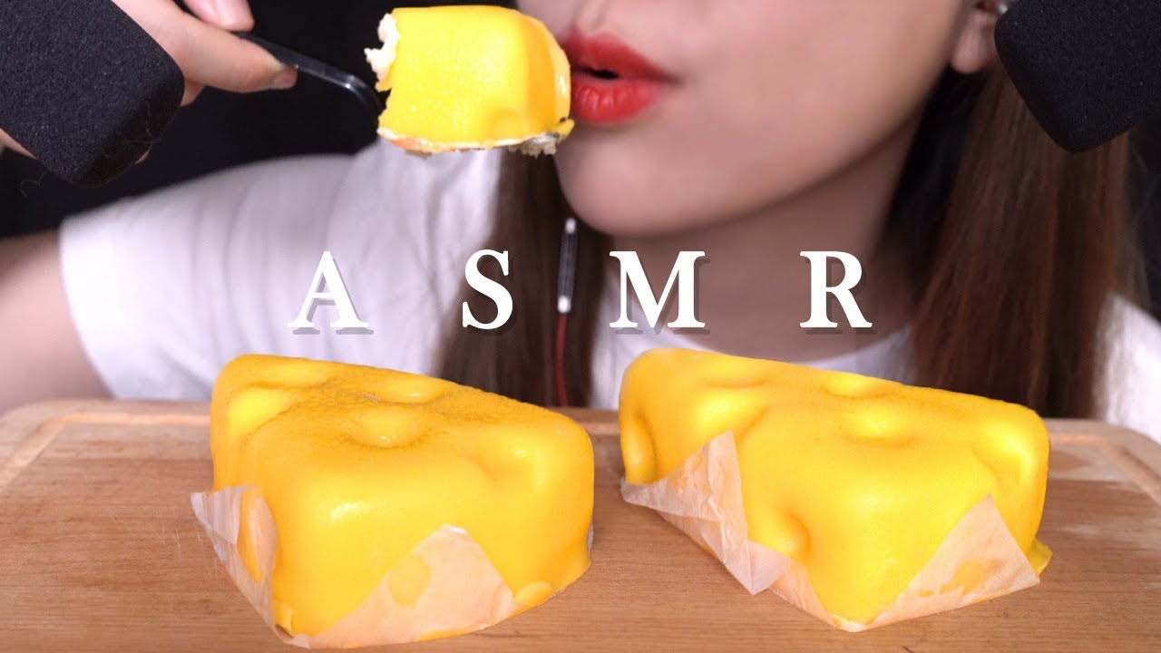 Том и Джерри Эмменталь сырный пирог Едят звуки ASMR EATING SOUNDS | NO TALKING