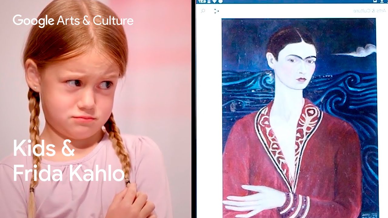 Дети описывают картины экспертам. Алекса (5 лет) и Фрида Кало | Name That Art | #GoogleArts