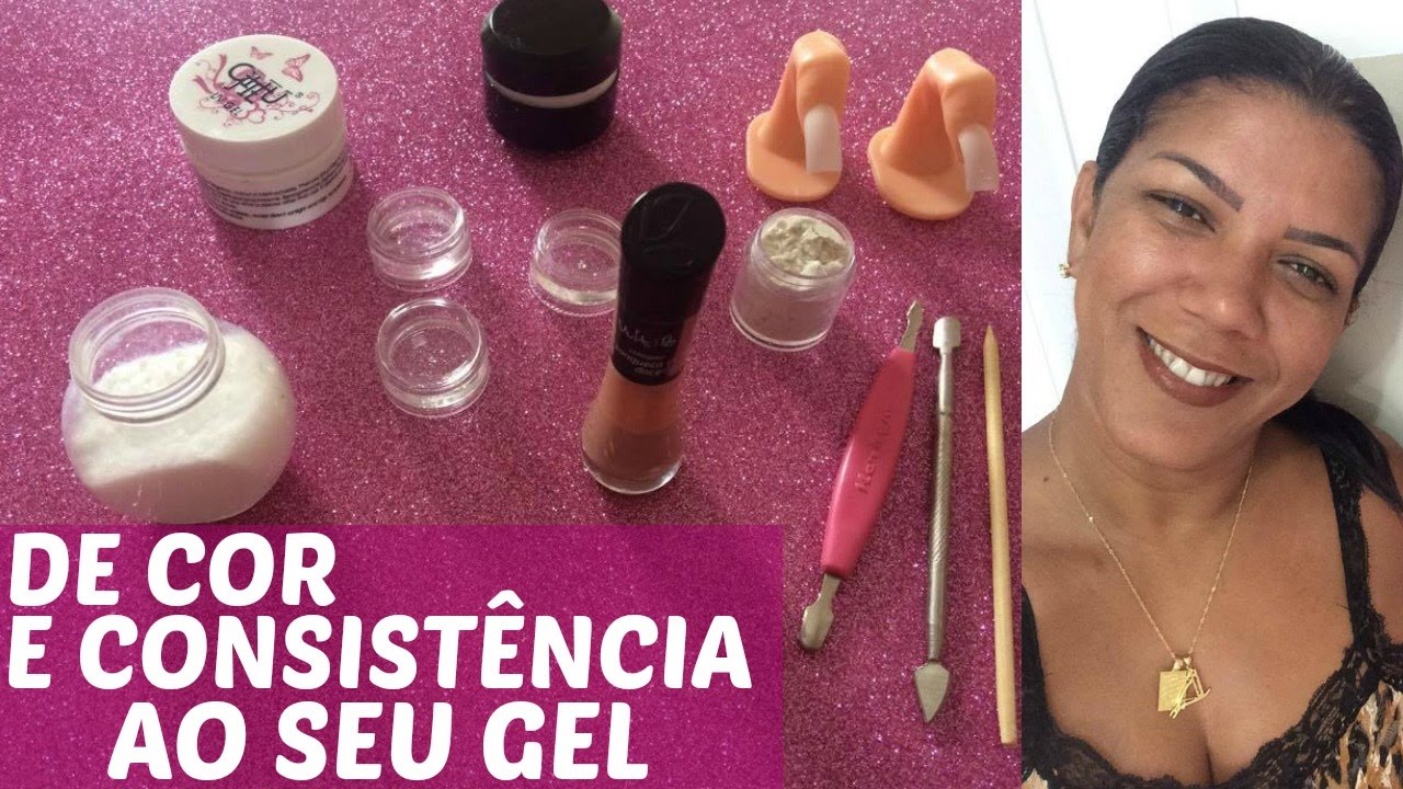 ♥ De Cor e Consistência ao Seu Gel