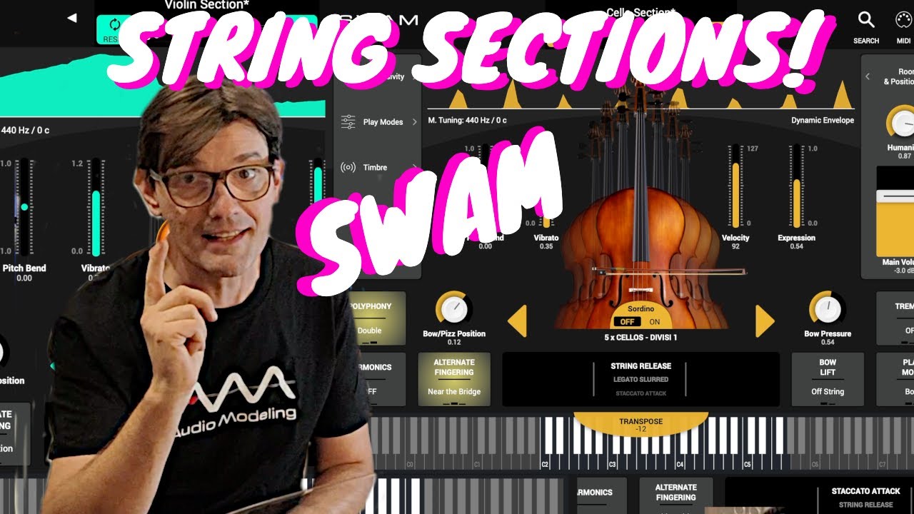 SWAM STRING SECTIONS OVERVIEW & NEW FEATURES & SOUNDS DEMO | AUDIO MODELING | 🔥GET 10% DISCOUNT