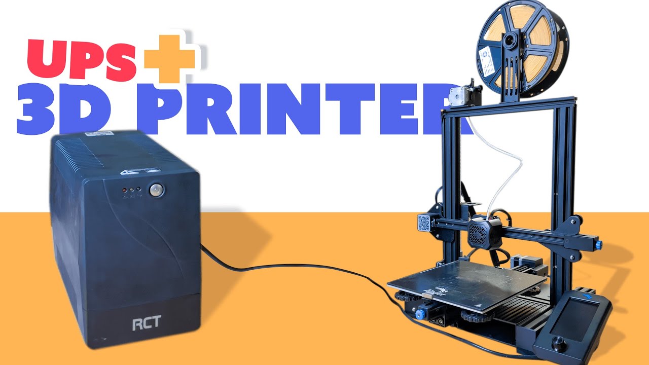 3D PRINTING DURING A BLACK OUT | Don't let your prints fails