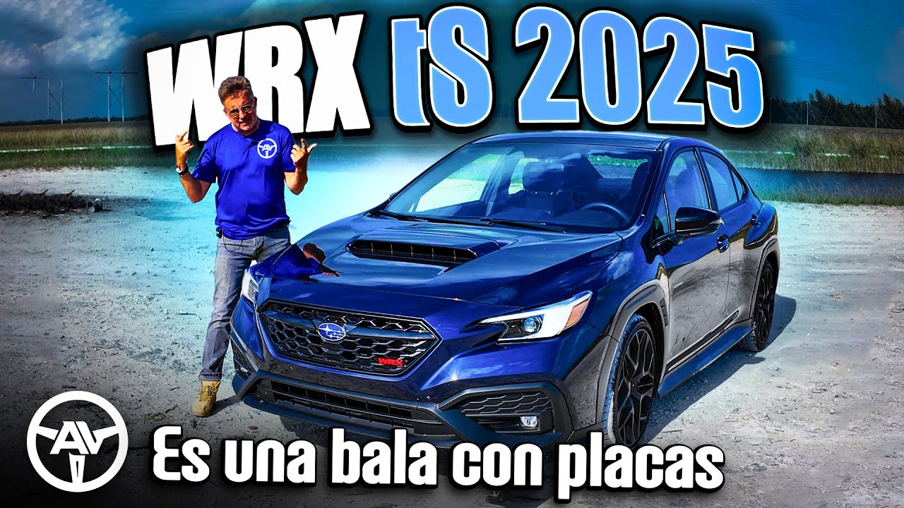 Subaru WRX tS 2025 • Caja manual, solo para valientes • Golf R, Type R, Elantra N ustedes esperen