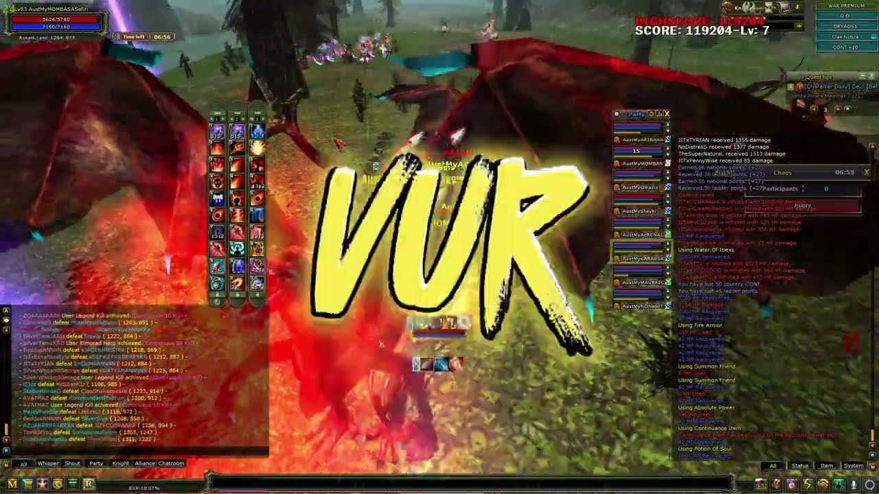 PVP 'DE OYNAR GİBİ USKO OYNAMAK 8 MAGE FLL MP | AUSTMY FAMİLY | DRYADS
