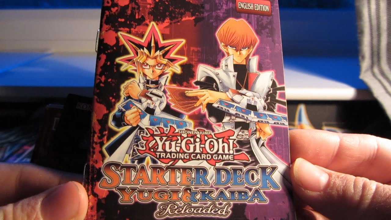 YuGiOh Kaiba & YuGi Reloaded Starter Decks Opening !