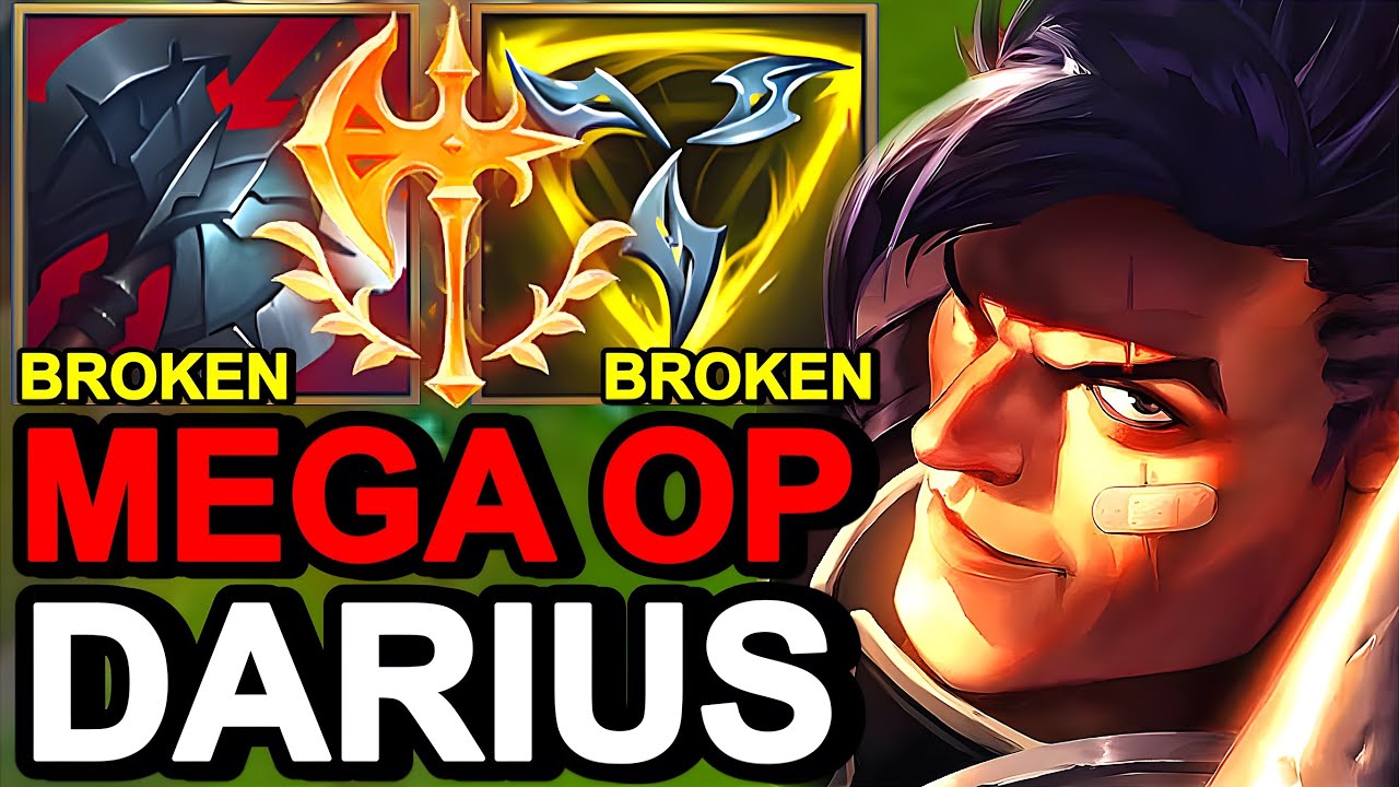 Wild Rift China Darius Top - Best Broken OP Darius Build Runes - Challenger Solo Rank Gameplay