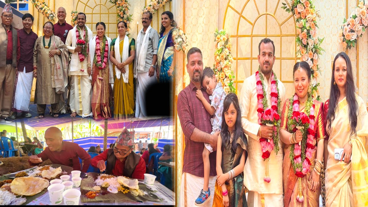 Finally नेपाली साथीको विवाह Kerala मा यसरी धुमधाम को साथ सम्पन्न गरीयो🌴❤️