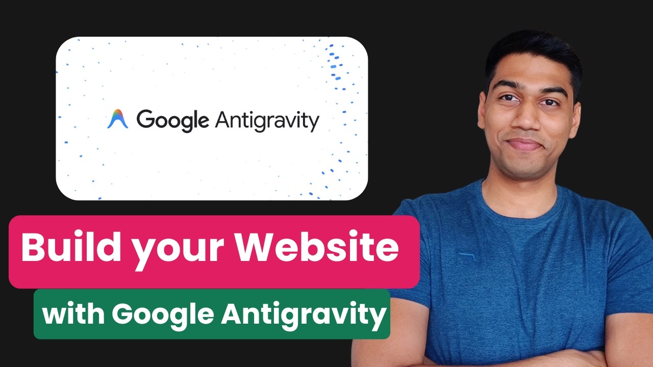 Как создать веб-сайт с помощью Gemini AI и Google Antigravity