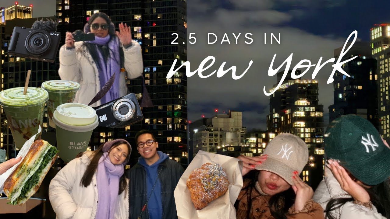 2.5 days in New York before the New Year (a silly random recap) | feat. cousins & friends!