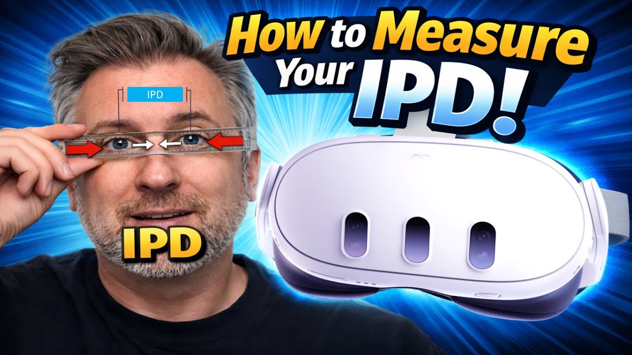 Как измерить межзрачковое расстояние (IPD) &mdash; краткое и простое руководство для VR, AR и XR.