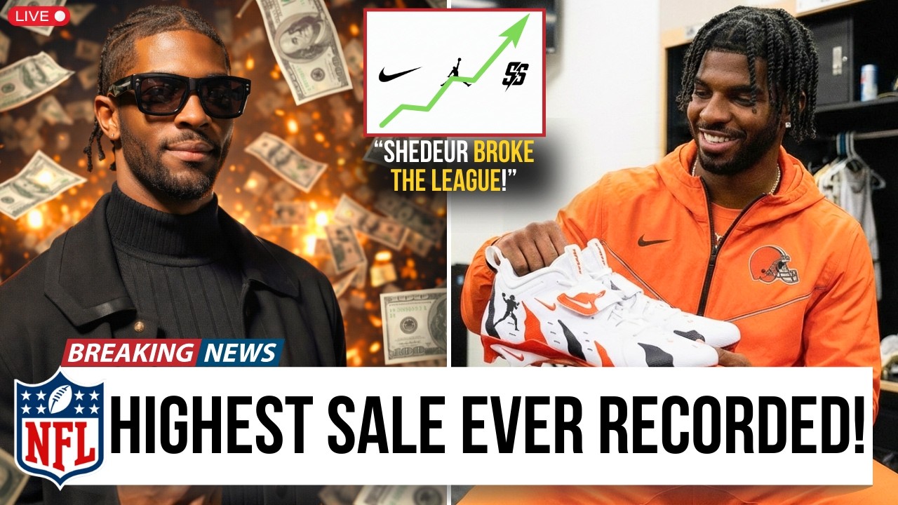 Shedeur Sanders’ Nike Shoe SHATTERS RECORDS with Birthday Edition Launch