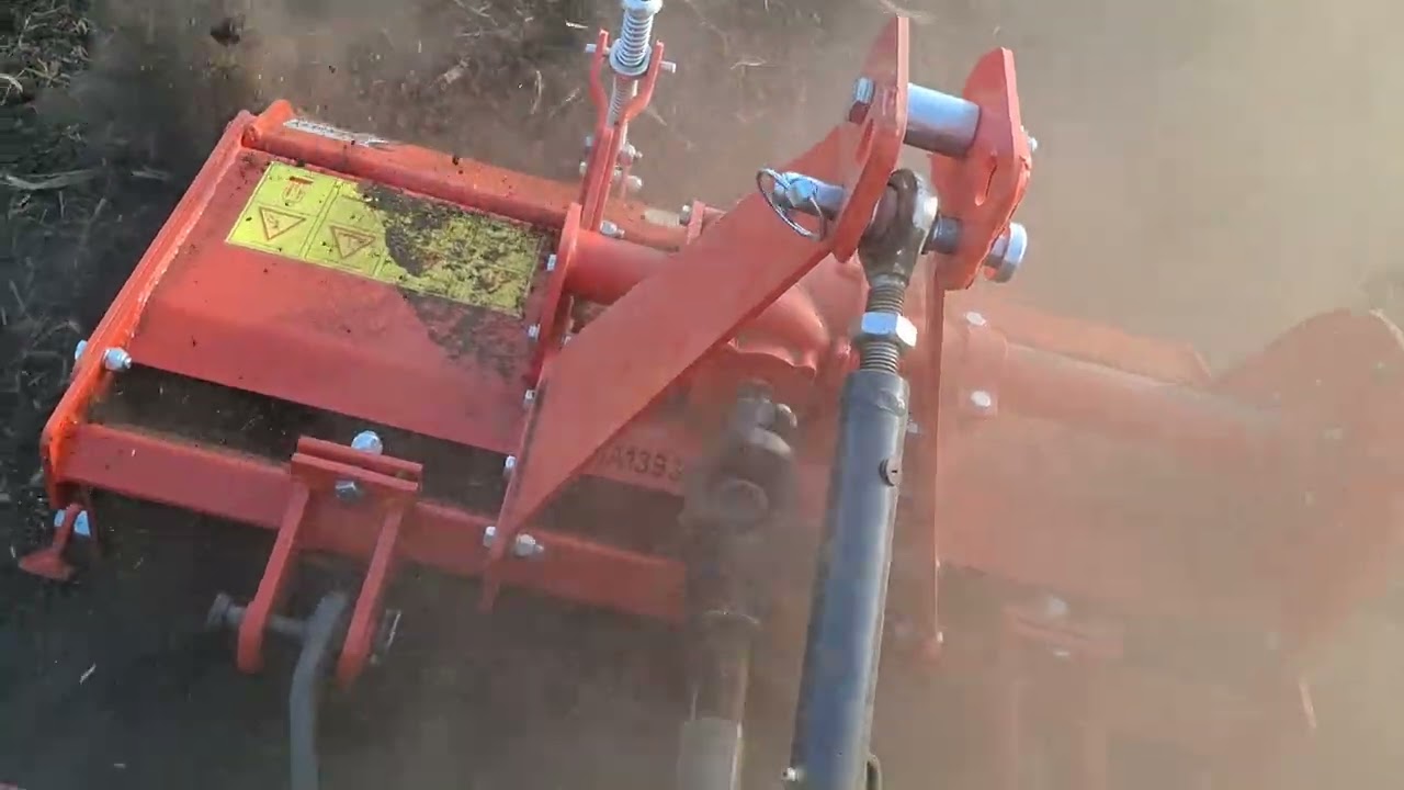 Kubota 27 HP &Fildking Rotaveter #agriculture #viral #rotaveter #viralvideo #trending 