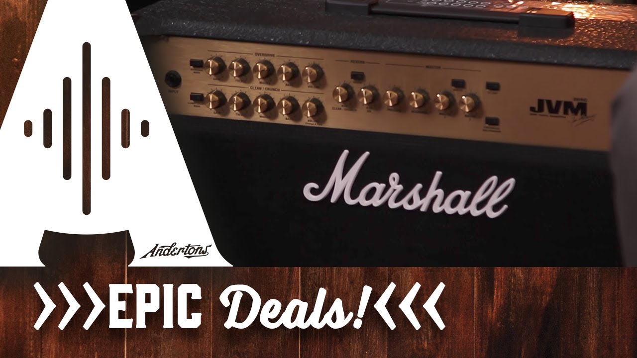 EPIC DEALS - Marshall JVM Combos - Save up to £420!