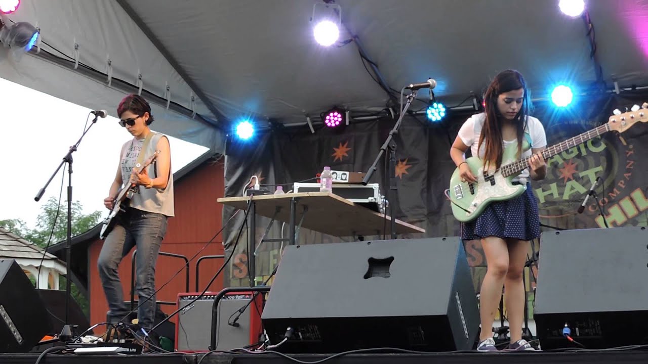 Vic & Gab at Merchant Street Music Fest in Kankakee, IL, 7/26/2014