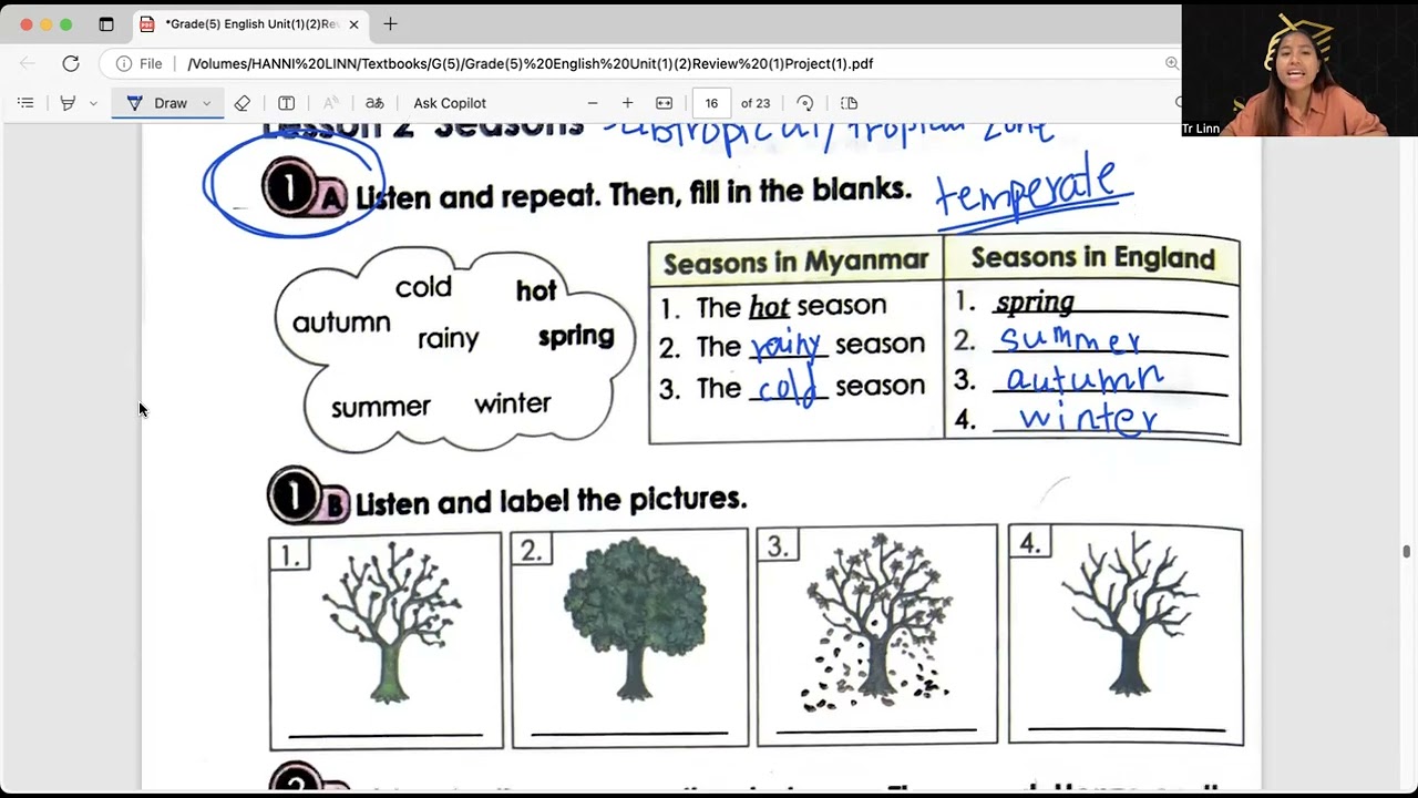 Grade(5) English Unit(2) Lesson(2) Part(1)