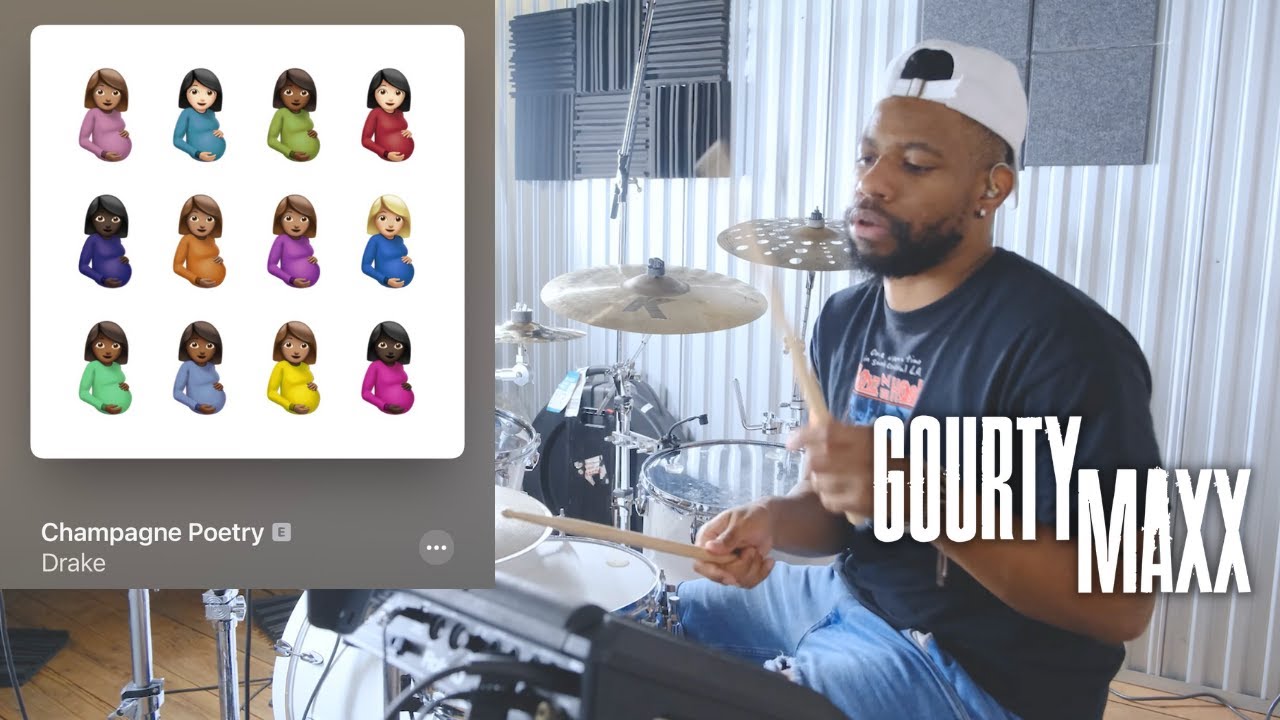 Drake - Champagne Poetry (Drum Cover | Vibe Arrangement) - Gourty Maxx