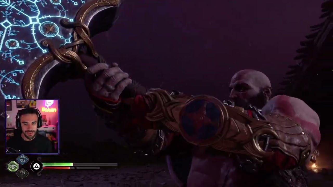 ILLOJUAN VS THOR Y ODIN PELEA FINAL - God of War: Ragnarök