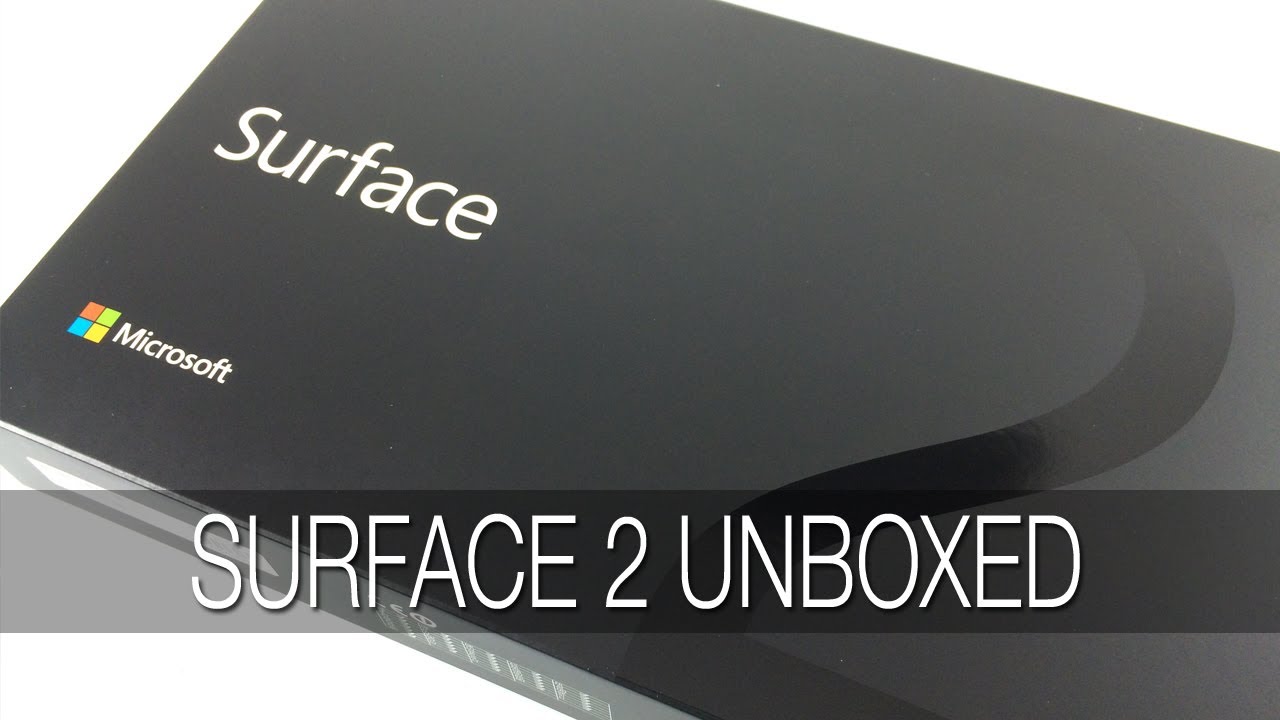 Microsoft Surface 2 Unboxing & First Look