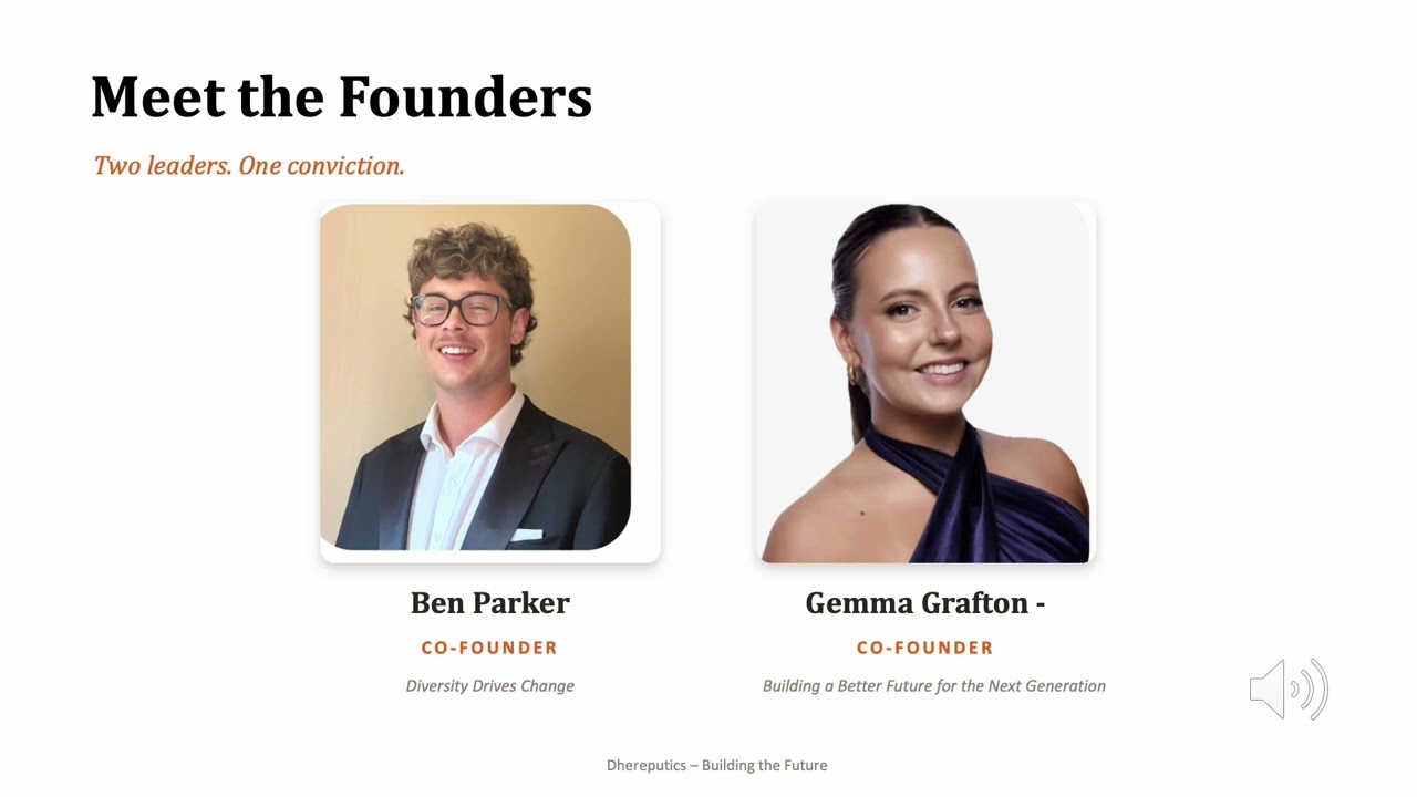 Dhereputics: Meet the Founders