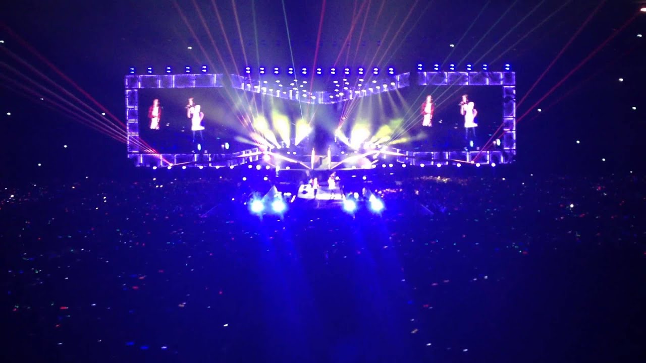 One Direction Story of My Life osaka japan live February 24, 2015 ワンダイレクション 19th song 大阪